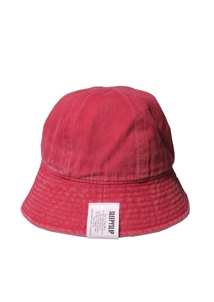 OVER FIT PG RED BUCKET HAT